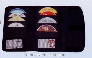 10-3/4"x6" Car Visor CD Holder (Screened)