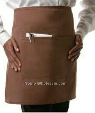 19"x28" Half Bistro Apron (Hunter Green)