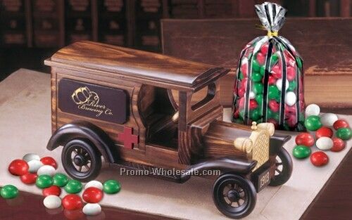 1913 Vintage Ambulance Truck W/Chocolate Gourmet Mints