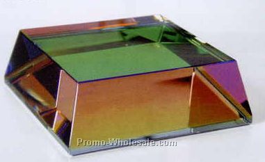 3"x1" Crystal Rainbow Base (2-1/2" Top)