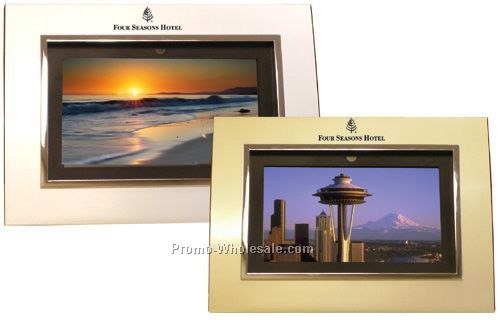 5.6 Inch Metal Digital Photo Frame With Mp3 Player 5.6 Metal Digital Frame