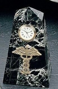 7" Medical Marble Clock