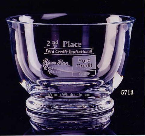 7-1/2" Crystal Estate Revere Trophy Bowl