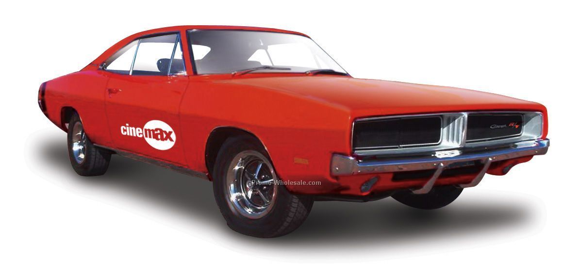 7"x2-1/2"x3" 1969 Dodge Charger Die Cast Replica Car