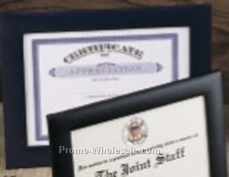 8-1/4"x11-1/4" Padded Certificate / Photo Frame