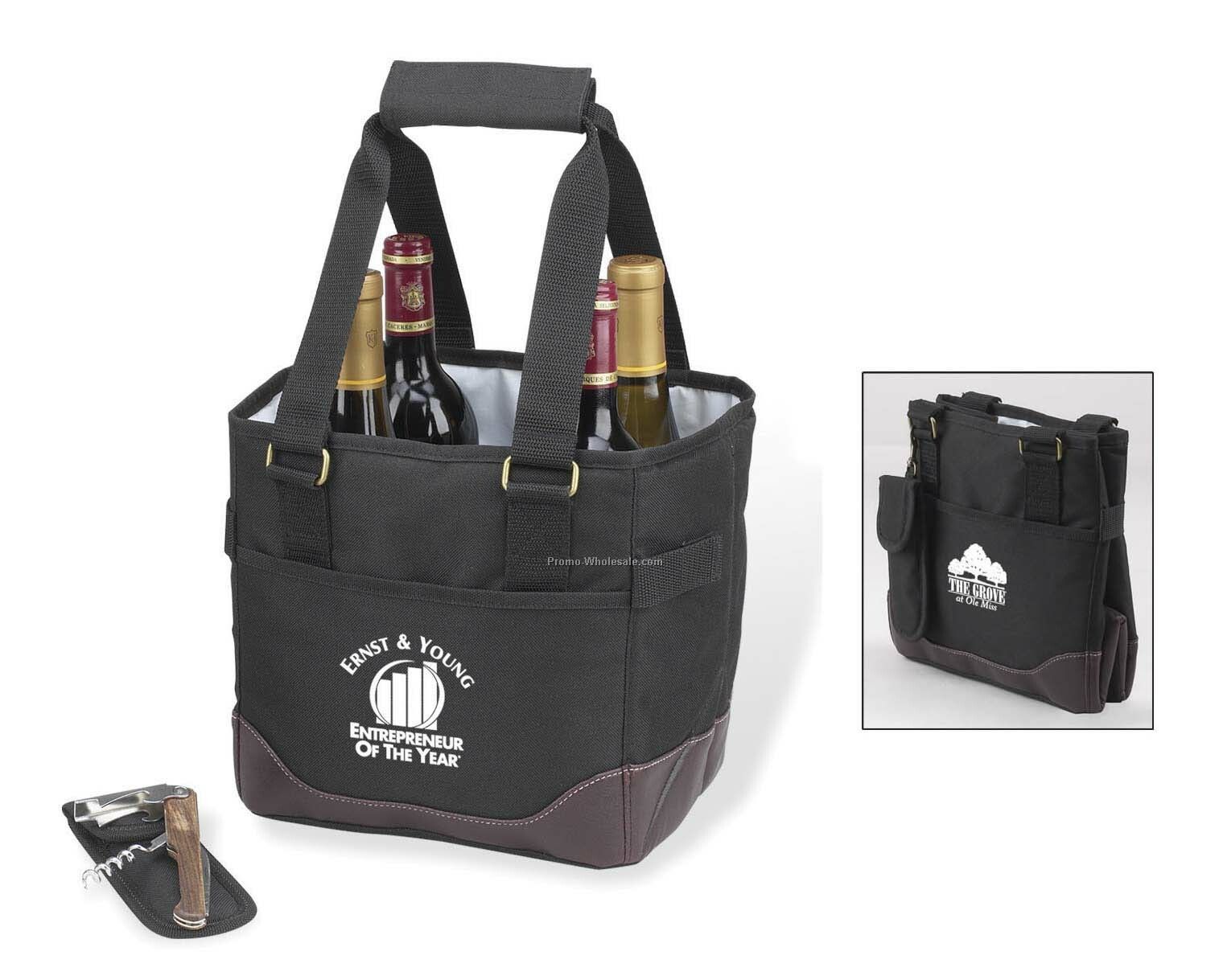 9"x8-3/4"x7-1/2" Canvas Ice Bucket Cooler