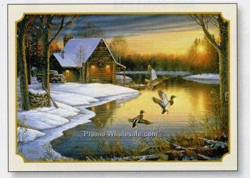 Backwater Mallards Greeting Card Calendar (Thru 6/1/09)