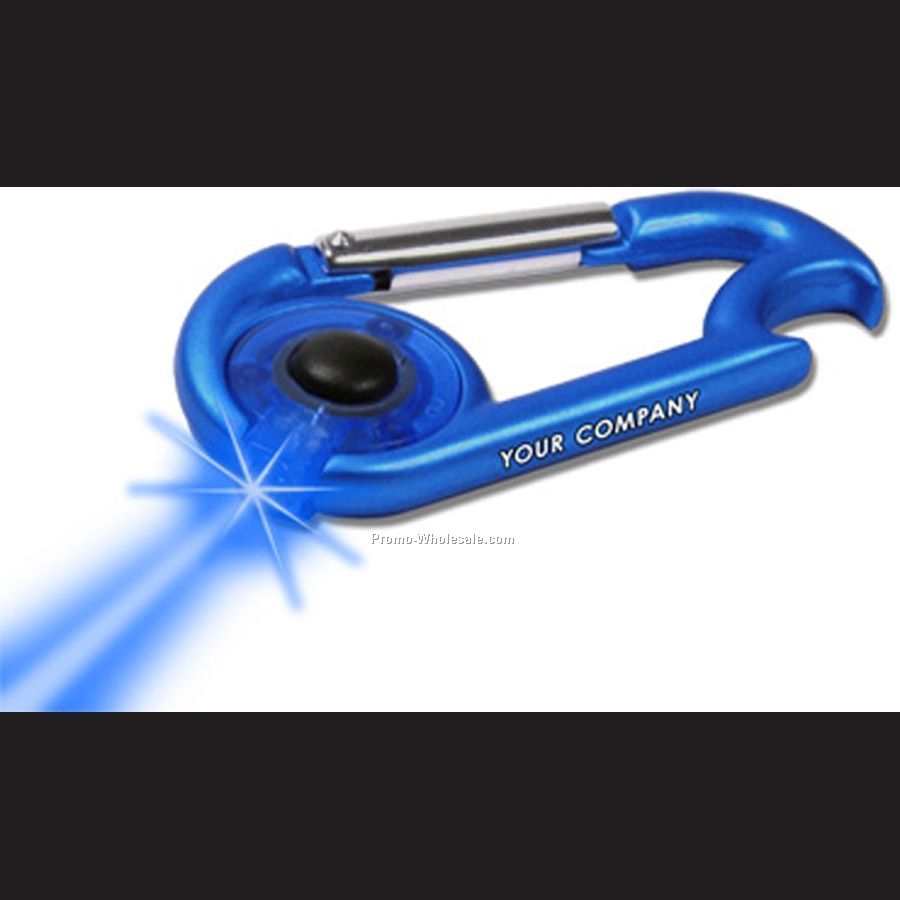 Blue/Blue Light Up Bottle Opener