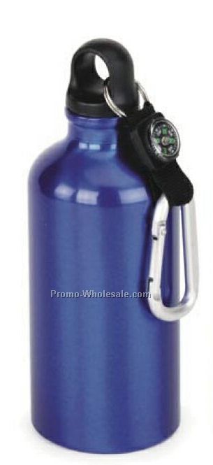 Blue Trek Bottle W/Carabiner