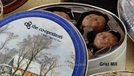 Collector's Tin W/ Almond Caramel Clusters