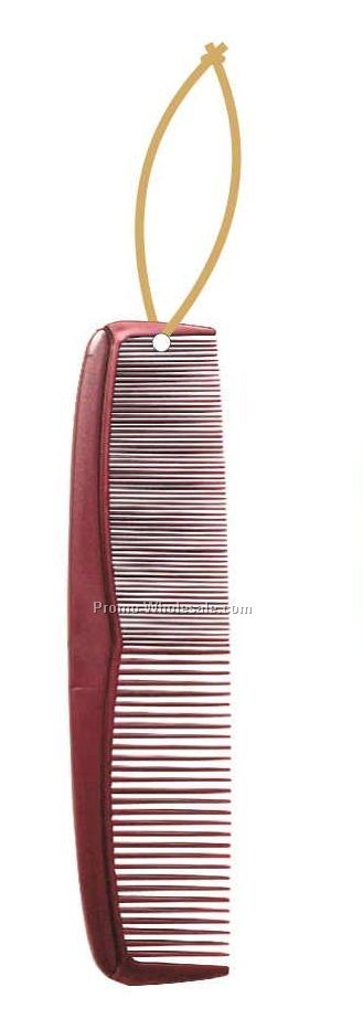 Comb Executive Line Ornament W/ Mirrored Back (6 Square Inch)