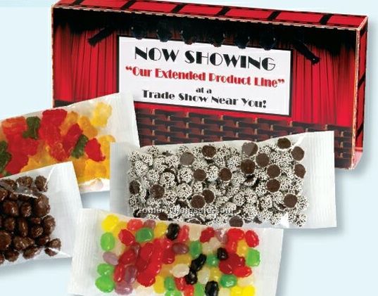 Custom Movie Theater Candy Box - Chocolate Peanuts