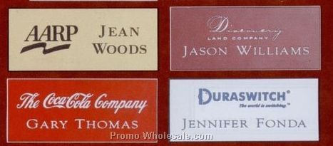 Engraved Badges - Up To 6 Square Inch