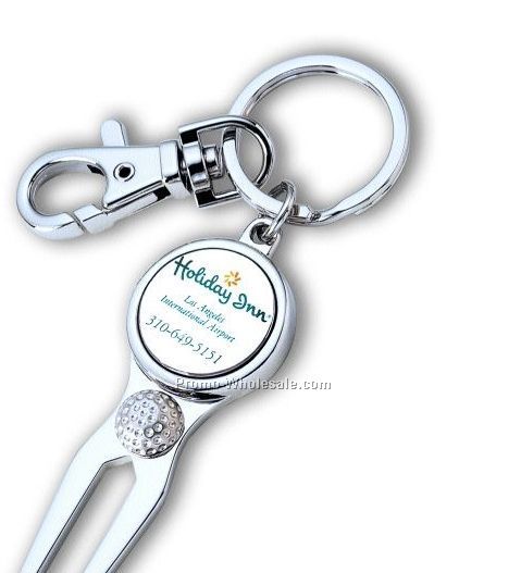 Enterprise Golf Ball Marker Key Ring (Photo Imaging)