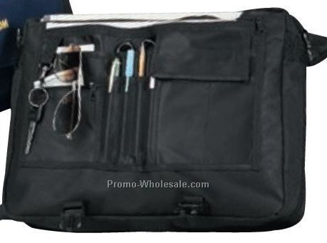 Expandable Flap Over Briefcase Bag