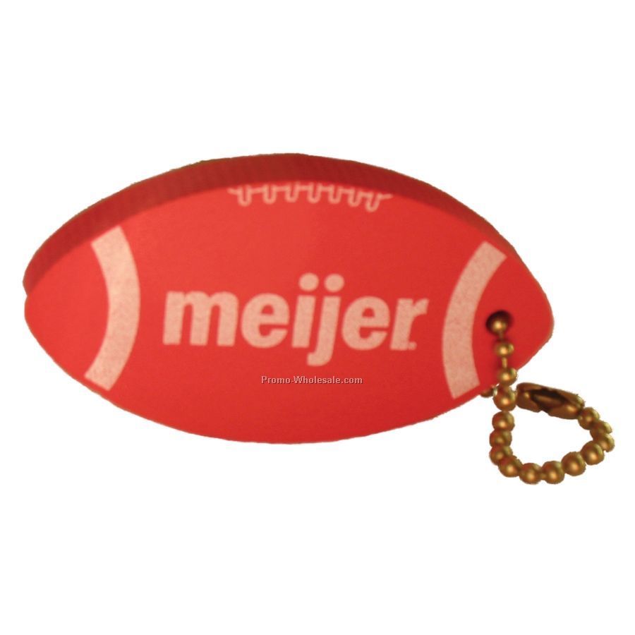 Foam Floating Key Tag - Football