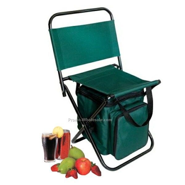 Fold Up Chair W/ Cooler Underneath (60 Biz Days)