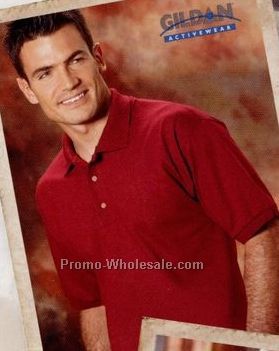 Gildan Activewear Silk Screened Jersey Polo Sport Shirt (2xl) - Colors