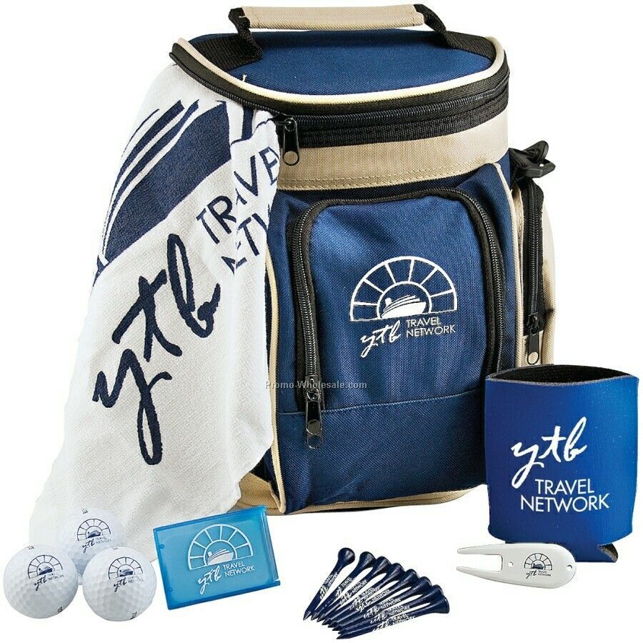 Golf Cooler Kit With Pinnacle Gold Fx Soft Golf Balls