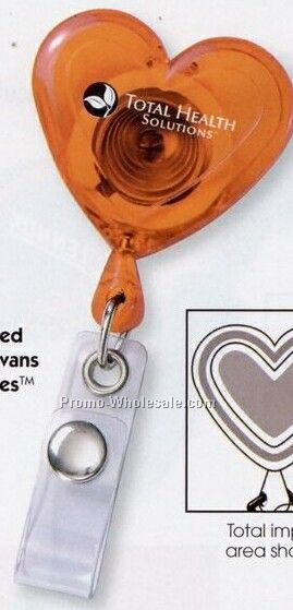 Heart Secure-a-badge Reel