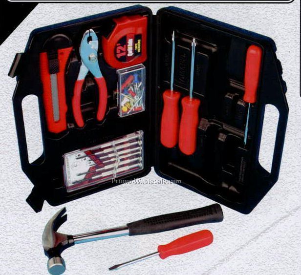 Home Tool Set - 75 Piece (11-1/2"x8"x2")