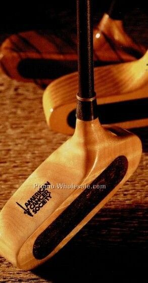 In 1 Hardwood Putter - Eagle W/ Graphite Shaft (Light Cocobolo)