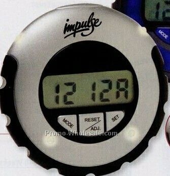 Jogger LED Pedometer 2 1/2" (Patent D526,916) (3 Day Rush)