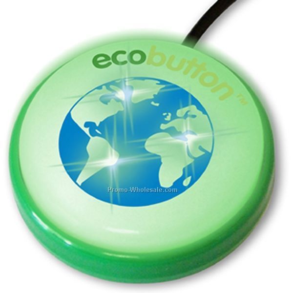 Large Energy Saver Light Up USB Button