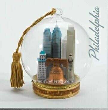 Liberty Bell Memory Globe