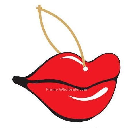 Lips Executive Line Ornament W/ Mirrored Back (6 Square Inch)