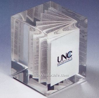 Lucite Block Shape Embedment