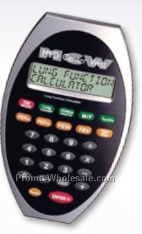 Medically Relevant Lung Function Calculator (Ats System)