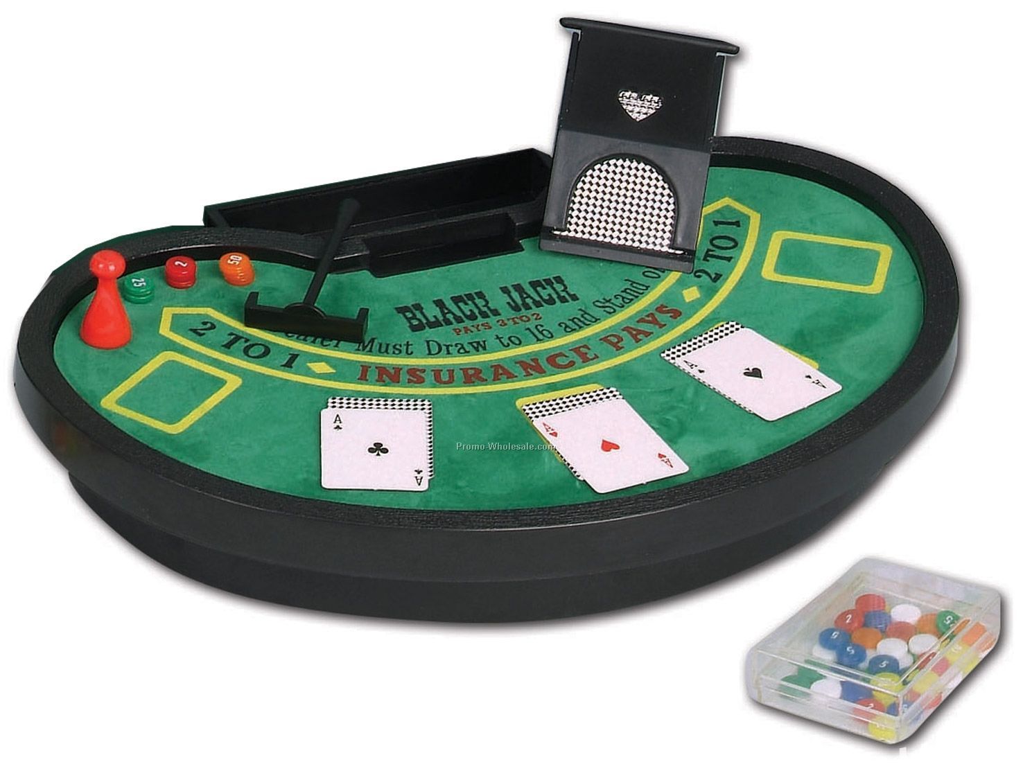 Mini Blackjack Table Set