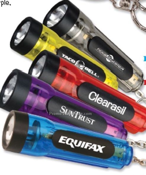 Mini Flashlight W/ Keychain