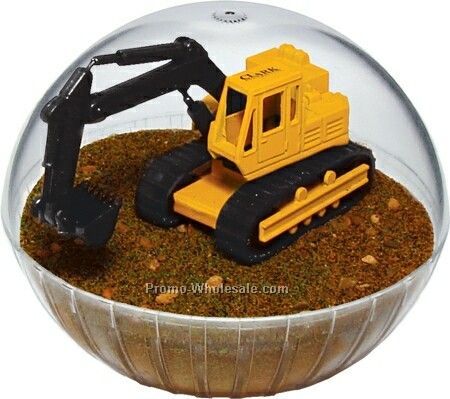 Mobile Crystal Globes/Backhoe