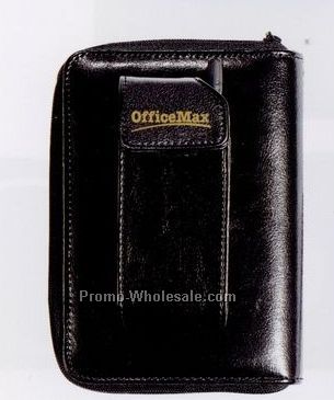 Organizer W/ Dual Power Calculator And Cell Phone Pocket