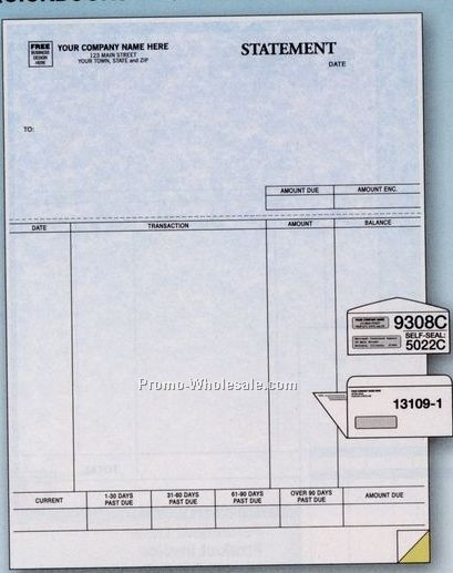 Parchment Statement W/ Perforation (1 Part)