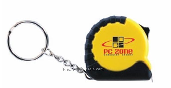 Peewee Mini Tape Measure W/Keychain (Standard Shipping)