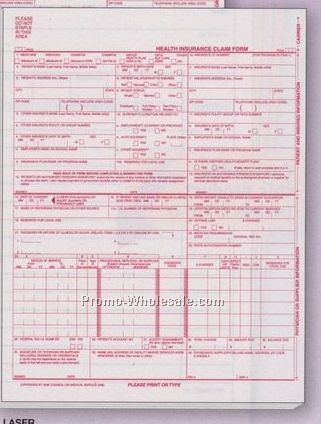 Snap Set Claim Forms (2 Part)