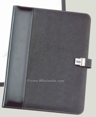 Textured Vinyl Writing Padfolio