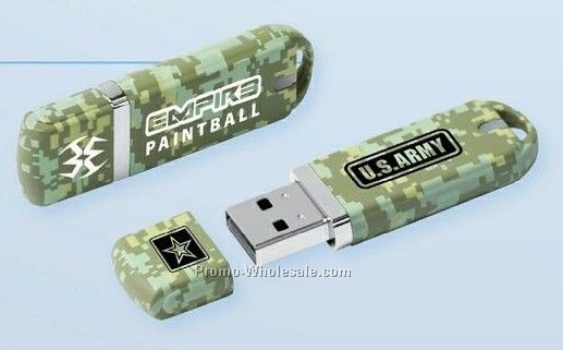 USB 2.0 Camo Flash Drive Ca