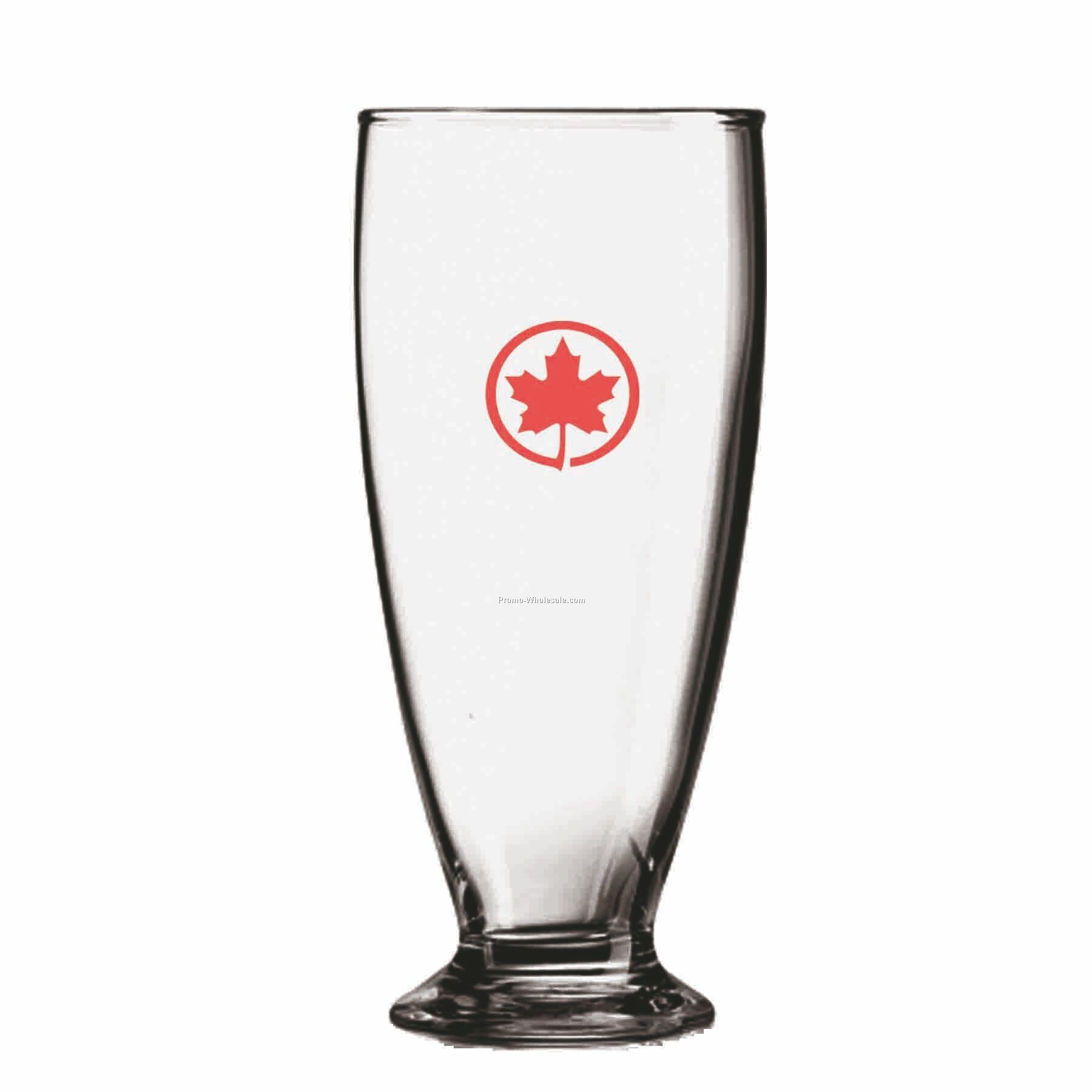 15-3/4 Oz. Crystal Pilsner Beer Glass W/ Round Base (Printed)