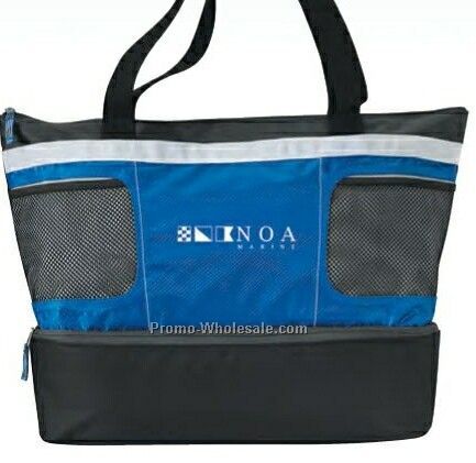 22"x15"x6" Atchison Double Decker Cooler Tote