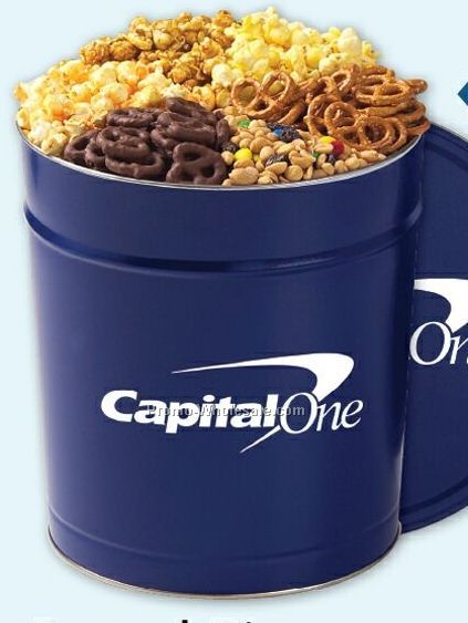 3-1/2 Gallon 6-way Popcorn Tin