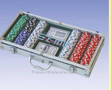 300 Piece Casino Style Poker Set (Screened)