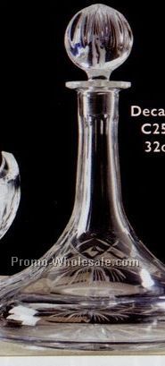 32 Oz. Crystal Ship Decanter