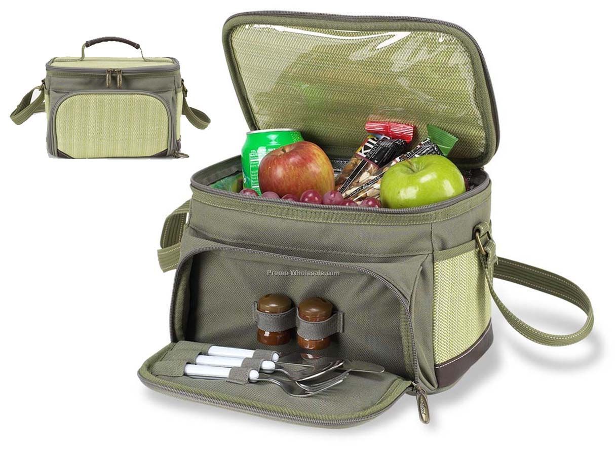 7"x10-1/2"x8" Hamptons Lunch Cooler