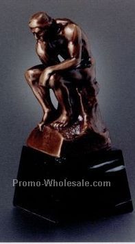 7"x3" Bronze Thinker Award