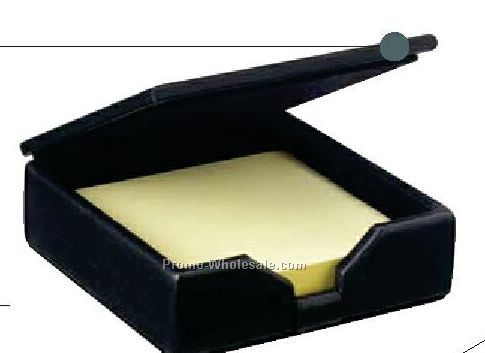 Bermahide Desktop Post It Note Holder With Suedene Lining