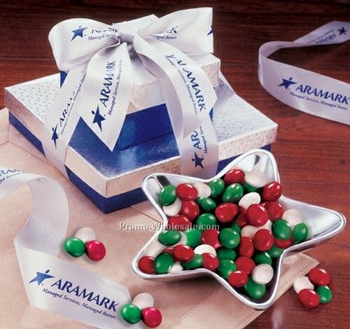 Chocolate Gourmet Mints In Rombe Star Bowl